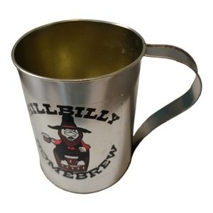 Tin Hillbilly Homebrew Mug Cup - Moonshiner Redneck Backwoods Moonshine